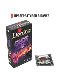Ароматизированные презервативы DOMINO  Фруктовый слот  - 6 шт. - Domino - купить с доставкой в Ангарске