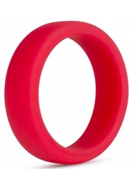 Красное эрекционное кольцо Silicone Go Pro Cock Ring - Blush Novelties - в Ангарске купить с доставкой