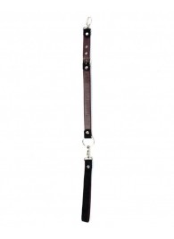 Бордовый поводок для ошейника Ladys Arsenal - БДСМ Арсенал - купить с доставкой в Ангарске