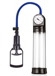 Прозрачная вакуумная помпа Sex Expert с манометром - Sex Expert - в Ангарске купить с доставкой