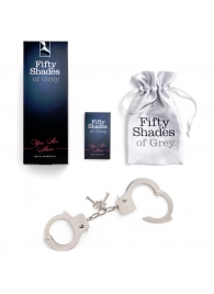 Металлические наручники Metal Handcuffs - Fifty Shades of Grey - купить с доставкой в Ангарске