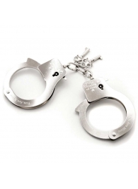 Металлические наручники Metal Handcuffs - Fifty Shades of Grey - купить с доставкой в Ангарске