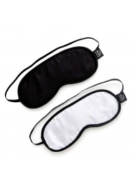 Набор из двух масок на глаза Soft Blindfold Twin Pack - Fifty Shades of Grey - купить с доставкой в Ангарске