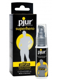 Сыворотка-пролонгатор pjur SUPERHERO Delay Serum - 20 мл. - Pjur - купить с доставкой в Ангарске