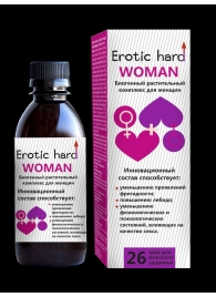 Женский биогенный концентрат для повышения либидо Erotic hard Woman - 250 мл. - Erotic Hard - купить с доставкой в Ангарске