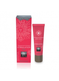 Возбуждающий интимный гель для двоих STIMULATION GEL Pomegranate   Nutmeg - 30 мл. - Shiatsu - купить с доставкой в Ангарске