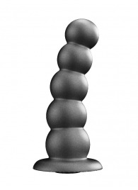 Черная насадка-плаг на харнесс PLATINUM 9 - 24 см. - LOVETOY (А-Полимер) - купить с доставкой в Ангарске