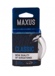 Классические презервативы в пластиковом кейсе MAXUS Classic - 3 шт. - Maxus - купить с доставкой в Ангарске