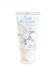Увлажняющий лубрикант на водной основе Love Protection - 50 мл. - Lola Games - купить с доставкой в Ангарске
