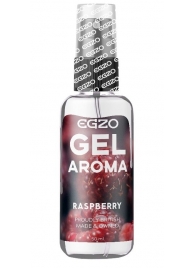 Интимный лубрикант EGZO AROMA с ароматом малины - 50 мл. - EGZO - купить с доставкой в Ангарске