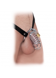 Кольцо верности Extreme Chastity Belt с фиксацией головки - Pipedream - купить с доставкой в Ангарске