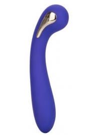 Фиолетовый вибромассажер с электростимуляцией Intimate Estim Petite G Wand - 19 см. - California Exotic Novelties - купить с доставкой в Ангарске