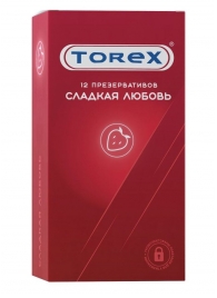 Презервативы Torex  Сладкая любовь  с ароматом клубники - 12 шт. - Torex - купить с доставкой в Ангарске