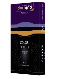 Разноцветные презервативы DOMINO Colour Beauty - 6 шт. - Domino - купить с доставкой в Ангарске