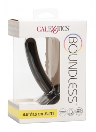 Черный анальный стимулятор Boundless 4.5” Slim Probe - 11,5 см. - California Exotic Novelties - купить с доставкой в Ангарске