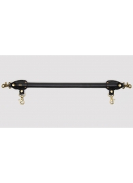 Черная распорка для ног Bound to You Faux Leather Spreader Bar - 50,8 см. - Fifty Shades of Grey - купить с доставкой в Ангарске