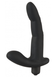 Черный вибромассажер простаты Naughty Finger Prostate Vibe - 13,8 см. - Orion - в Ангарске купить с доставкой