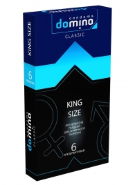 Презервативы увеличенного размера DOMINO Classic King size - 6 шт. - Domino - купить с доставкой в Ангарске