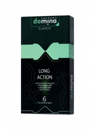 Презервативы с пролонгирующим эффектом DOMINO Classic Long action - 6 шт. - Domino - купить с доставкой в Ангарске