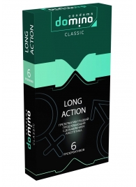 Презервативы с пролонгирующим эффектом DOMINO Classic Long action - 6 шт. - Domino - купить с доставкой в Ангарске