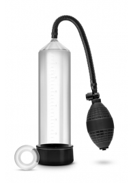 Прозрачная вакуумная помпа VX101 Male Enhancement Pump - Blush Novelties - в Ангарске купить с доставкой