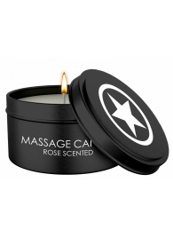 Массажная свеча с ароматом розы Massage Candle - Shots Media BV - купить с доставкой в Ангарске