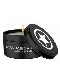 Массажная свеча с ароматом ванили Massage Candle - Shots Media BV - купить с доставкой в Ангарске