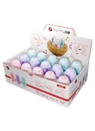 Набор из 15 мини-мастурбаторов Fantastic Egg Hard Boiled - Baile - в Ангарске купить с доставкой