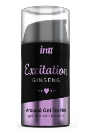 Женский возбуждающий интимный гель Excitation Ginseng - 15 мл. - INTT - купить с доставкой в Ангарске