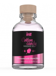 Массажный гель с согревающим эффектом Cotton Candy - 30 мл. - INTT - купить с доставкой в Ангарске