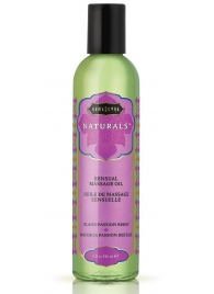 Массажное масло Naturals Island Passion Berry с ароматом тропических фруктов - 236 мл. - Kama Sutra - купить с доставкой в Ангарске
