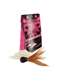 Пудра для тела Honey Dust Body Powder с ароматом клубники - 28 гр. - Kama Sutra - купить с доставкой в Ангарске