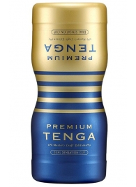 Мастурбатор TENGA Premium Dual Sensation Cup - Tenga - в Ангарске купить с доставкой