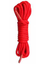 Красная веревка для связывания Nylon Rope - 5 м. - Easy toys - купить с доставкой в Ангарске