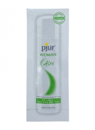 Лубрикант на водной основе pjur WOMAN Aloe - 2 мл. - Pjur - купить с доставкой в Ангарске