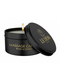 Массажная свеча с ароматом розы Massage Candle Rose Scented - 100 гр. - Shots Media BV - купить с доставкой в Ангарске