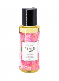 Массажное масло Pleasure Lab Delicate с ароматом пиона и пачули - 50 мл. - Pleasure Lab - купить с доставкой в Ангарске