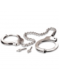 Металлические наручники Metal Leg Cuffs - Pipedream - купить с доставкой в Ангарске