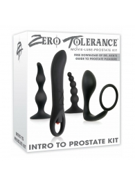 Набор стимуляторов простаты Intro To Prostate Kit - Zero Tolerance - в Ангарске купить с доставкой