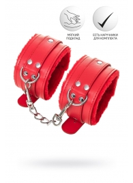 Красные оковы Anonymo из искусственной кожи - ToyFa - купить с доставкой в Ангарске