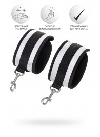 Серебристо-черные оковы Anonymo - ToyFa - купить с доставкой в Ангарске