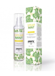 Разогревающее массажное масло Gourmet Spearmint Organic с органическими ингредиентами - 50 мл. - Exsens - купить с доставкой в Ангарске