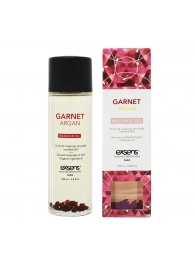 Органическое массажное масло GARNET ARGAN - 100 мл. - Exsens - купить с доставкой в Ангарске