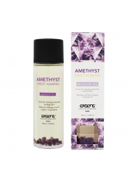 Органическое массажное масло AMETHYST SWEET ALMOND - 100 мл. - Exsens - купить с доставкой в Ангарске