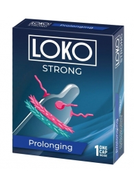 Стимулирующая насадка на пенис LOKO STRONG с продлевающим эффектом - Sitabella - в Ангарске купить с доставкой