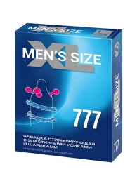 Стимулирующая насадка на пенис MEN SIZE 777 - Sitabella - в Ангарске купить с доставкой