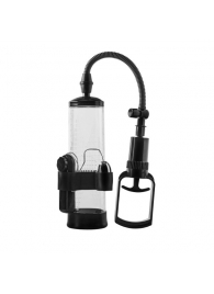 Прозрачная вакуумная помпа с вибрацией Vibrating Penis Pump - Dream Toys - в Ангарске купить с доставкой