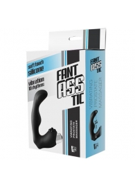 Черный вибромассажер простаты FantASStic Vibrating Prostate Massager - 11,3 см. - Dream Toys - в Ангарске купить с доставкой