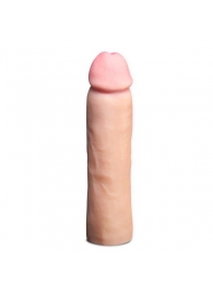 Телесная фаллическая насадка на пенис Magnum Xtender - 23 см. - Blush Novelties - в Ангарске купить с доставкой