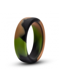 Эрекционное кольцо камуфляжной расцветки Silicone Camo Cock Ring - Blush Novelties - в Ангарске купить с доставкой